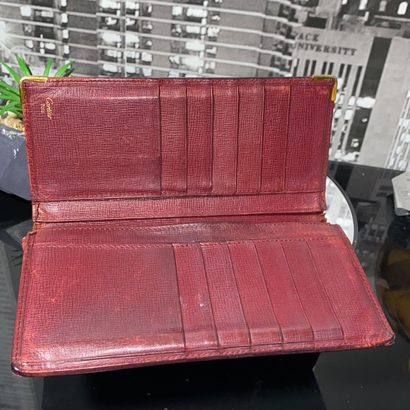 Authentic Cartier Leather Wallet - Picture 8 of 15